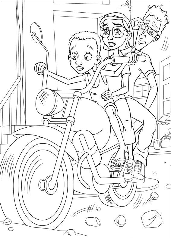 coloriage fernando le jeune indigene aide linda a retrouver blu et per